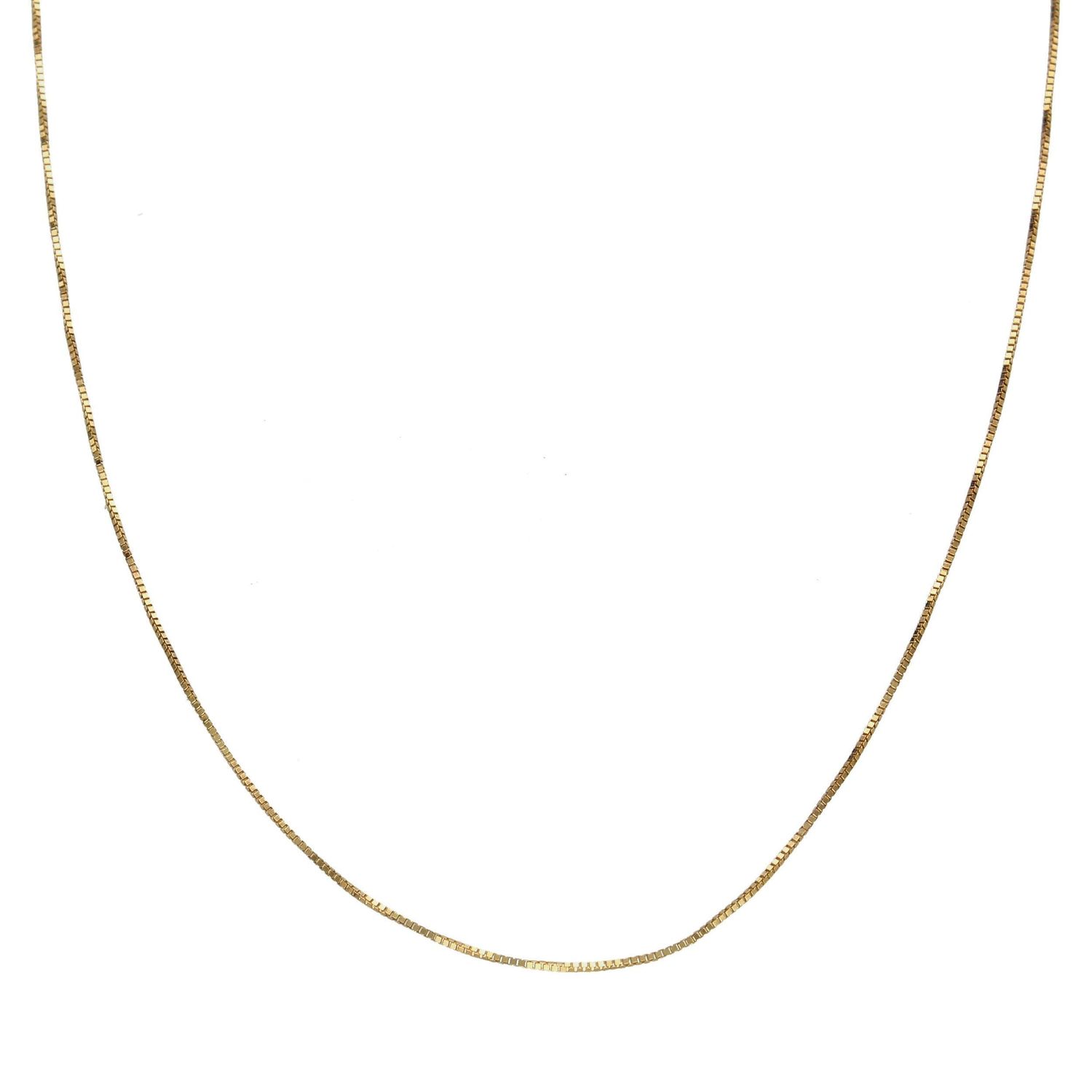 Złoty łańcuszek 585 linka 0,5 mm DIA-LAN-1156-585 0,5mm ✅ Złoty łańcuszek o splocie linki wykonany z najwyższej jakości 14-karatowego żółtego złota ✅.jpg